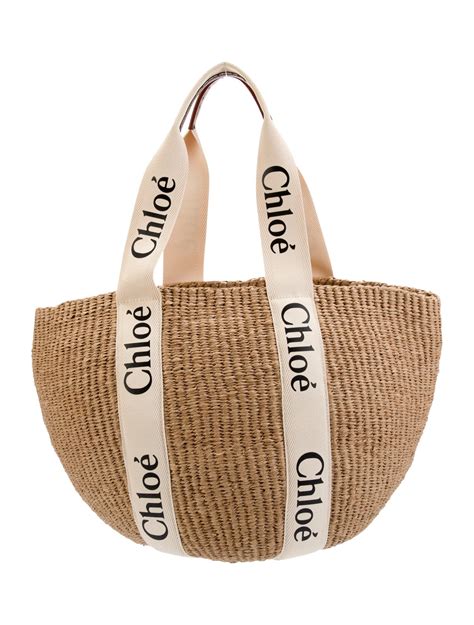 chloe mifuko basket tote.